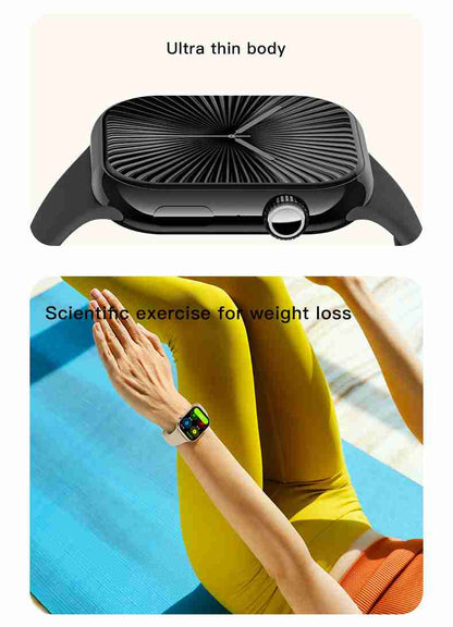 HP12 Smart Watch - Bluetooth Call Heart Rate Monitor Step Counter Music | Huang Pai