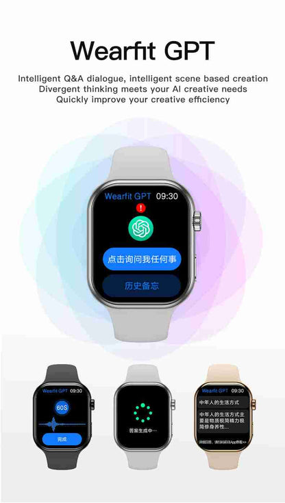 HP12 Smart Watch - Bluetooth Call Heart Rate Monitor Step Counter Music | Huang Pai