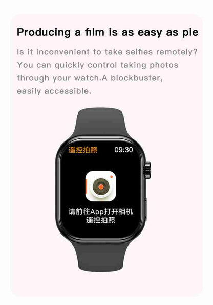 HP12 Smart Watch - Bluetooth Call Heart Rate Monitor Step Counter Music | Huang Pai