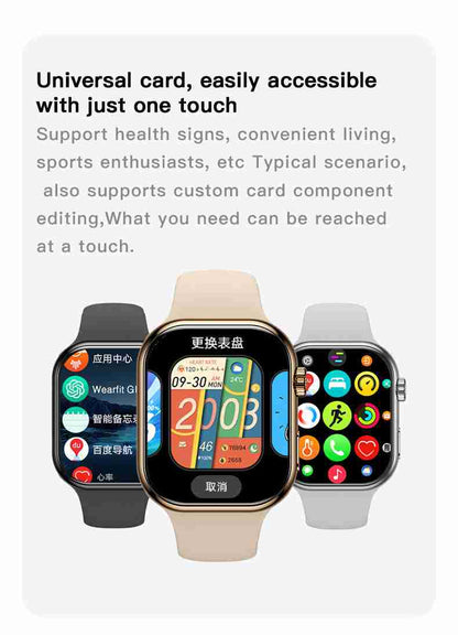 HP12 Smart Watch - Bluetooth Call Heart Rate Monitor Step Counter Music | Huang Pai