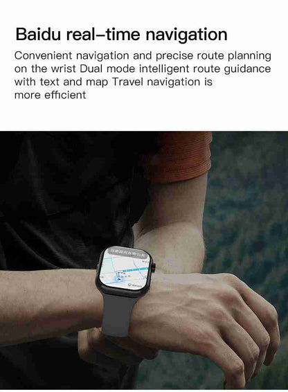 HP12 Smart Watch - Bluetooth Call Heart Rate Monitor Step Counter Music | Huang Pai