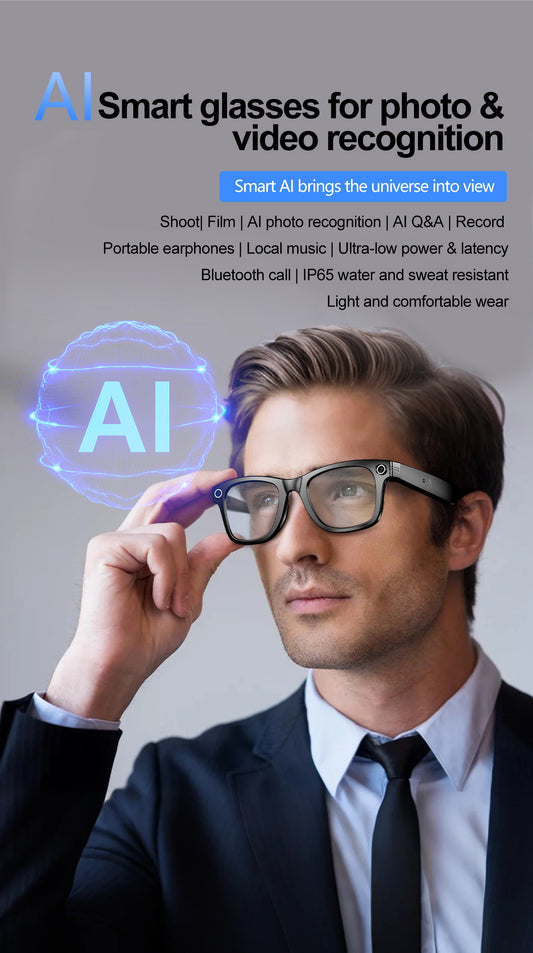 HP17 AI photography and videography fashion smart glasses AI photography and videography