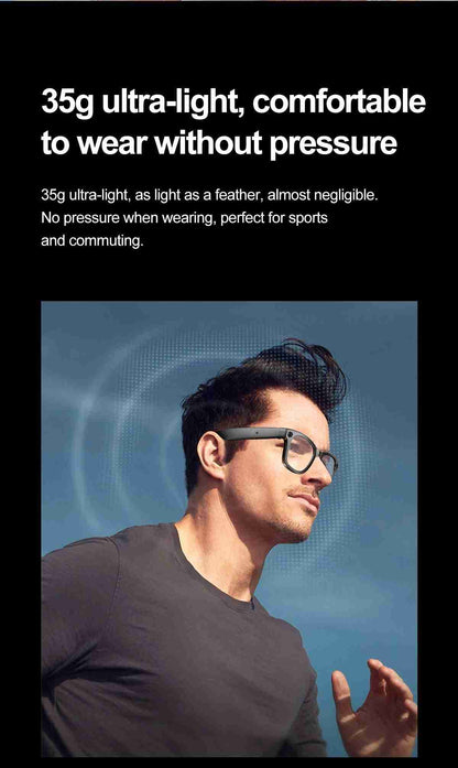 HP17 AI Smart Glasses - Photography Videography Voice Recording ChatGPT Integration