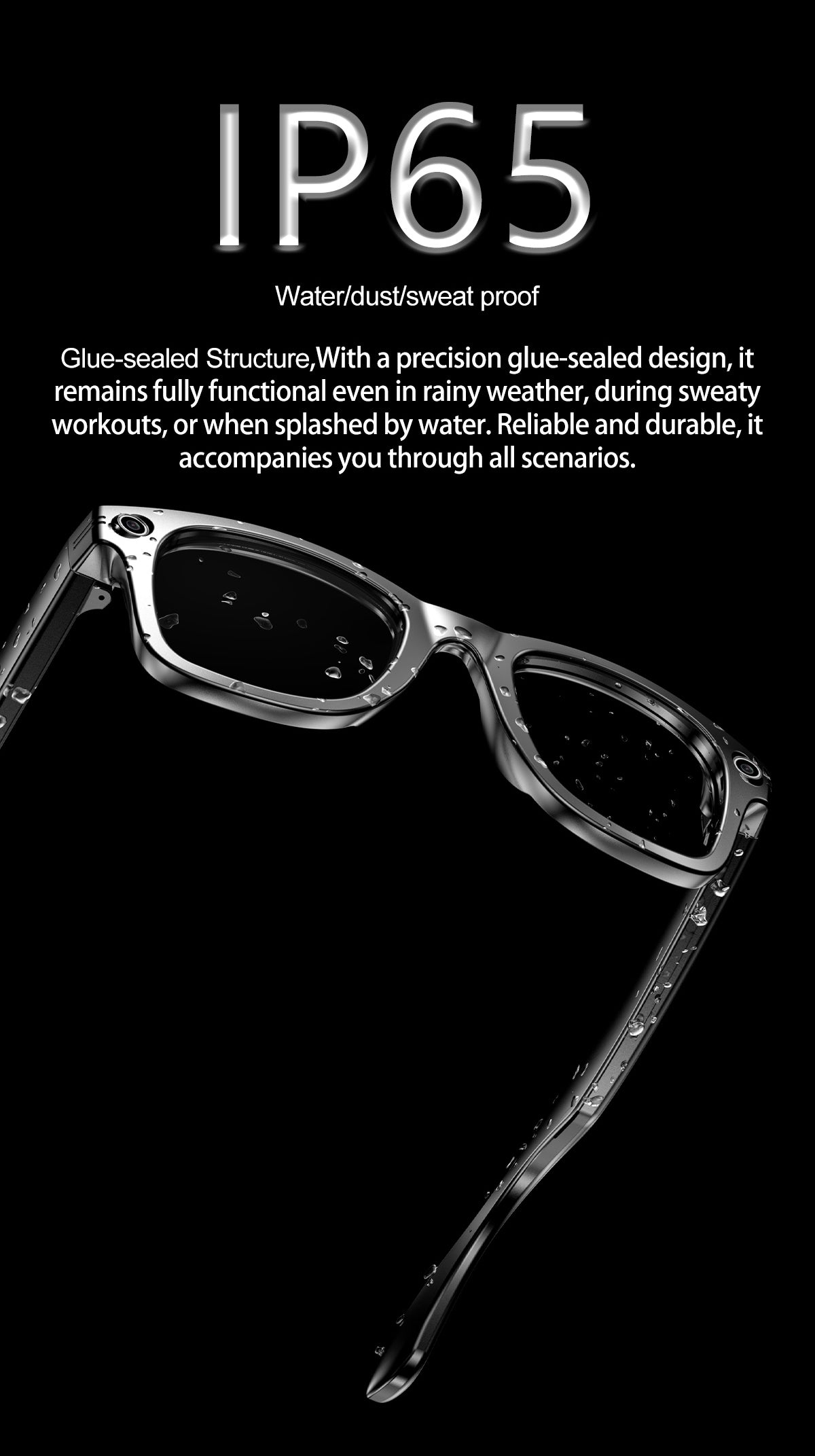 HP17 AI photography and videography fashion smart glasses AI photography and videography