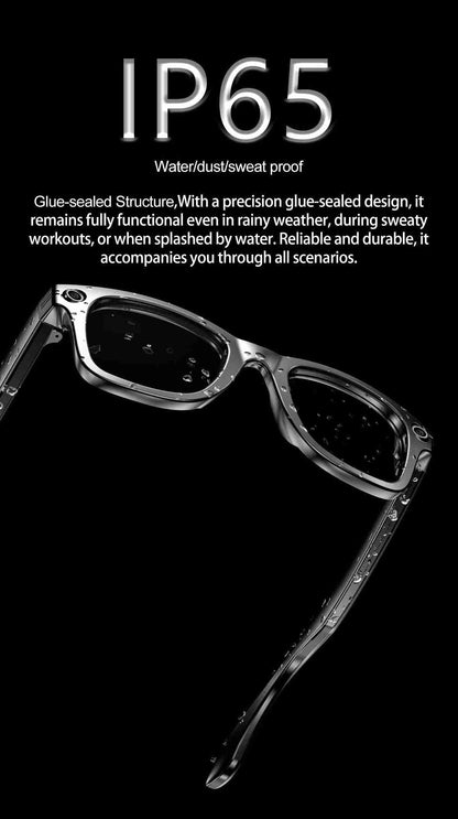 HP17 AI Smart Glasses - Photography Videography Voice Recording ChatGPT Integration