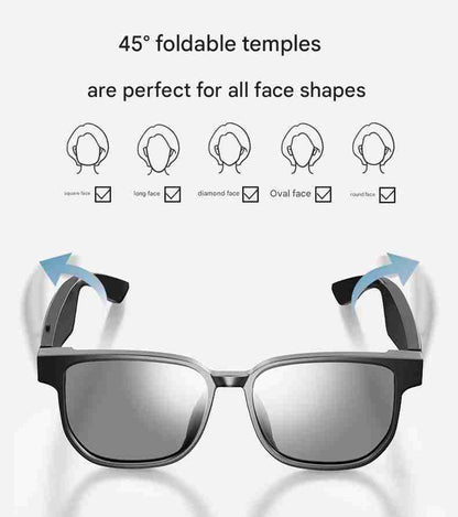 HP21 AI Smart Glasses - Photography Videography Fashion Eyewear Hands-Free Camera
