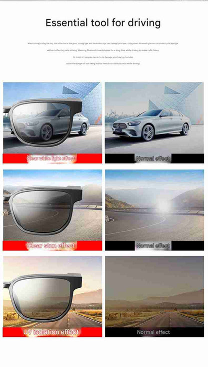 HP21 AI Smart Glasses - Photography Videography Fashion Eyewear Hands-Free Camera