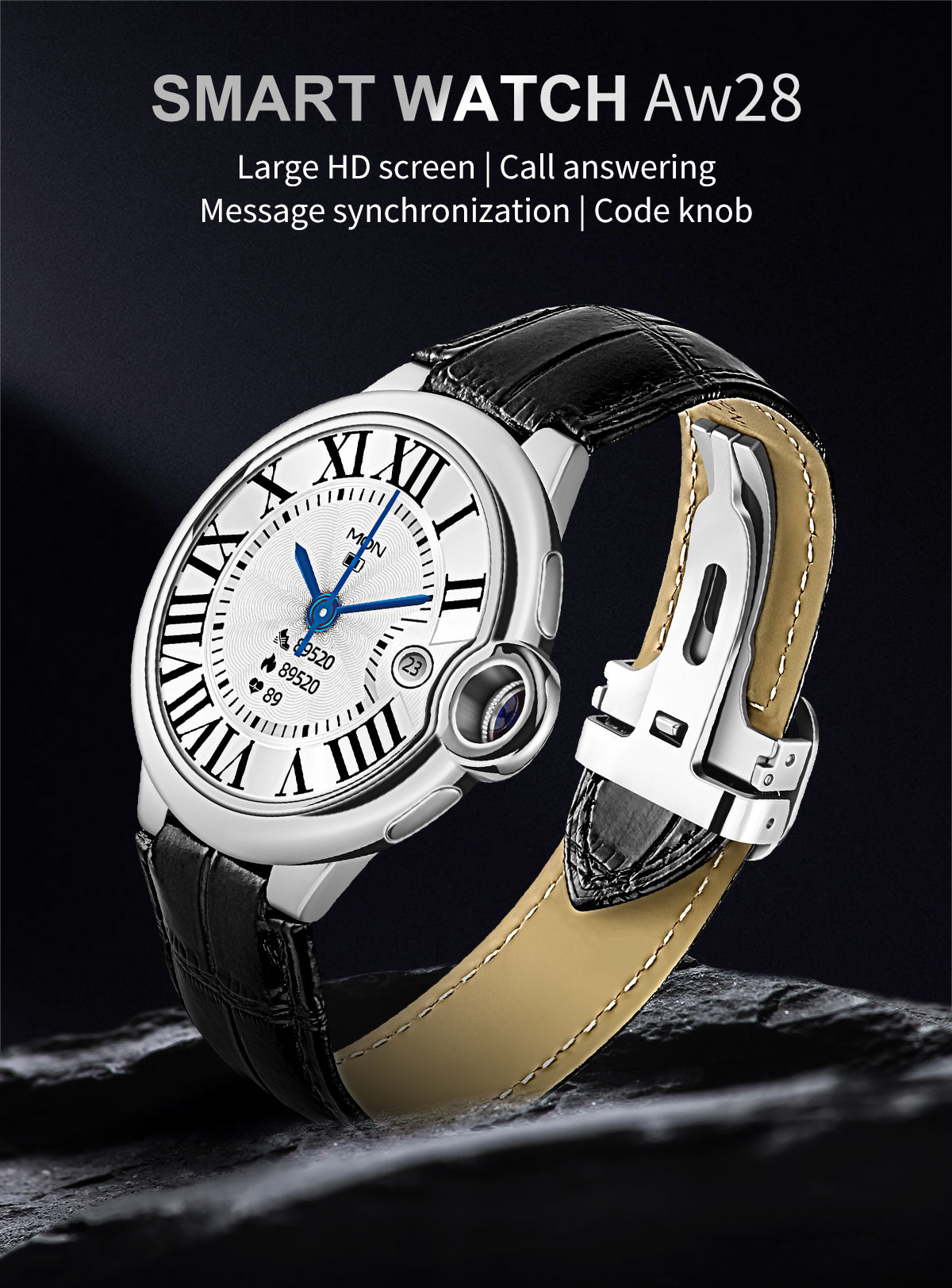 HP06 Bluetooth call Heart rate monitoring,step counting,music playback