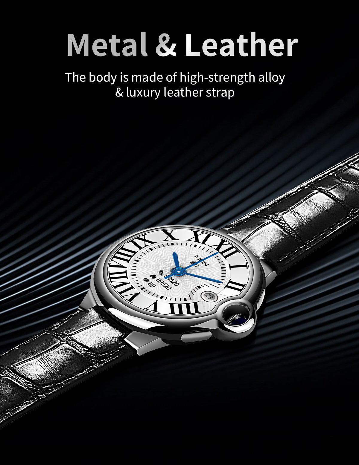 HP06 Bluetooth call Heart rate monitoring,step counting,music playback