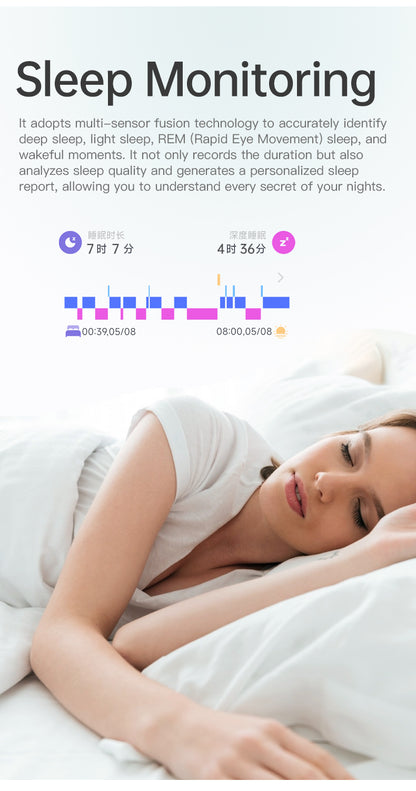 HP53 Smart Ring ,Exquisite stainless steel,Heart Rate Monitoring, Blood Oxygen Monitoring, Blood Pressure Monitoring, Step Counting, Exercise, Remote Care