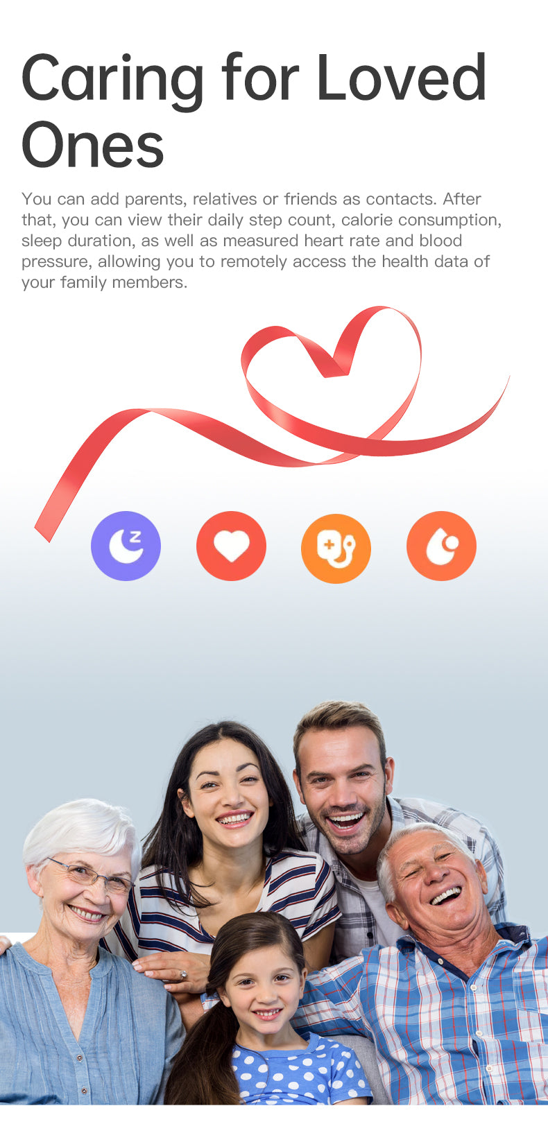 HP53 Smart Ring ,Exquisite stainless steel,Heart Rate Monitoring, Blood Oxygen Monitoring, Blood Pressure Monitoring, Step Counting, Exercise, Remote Care